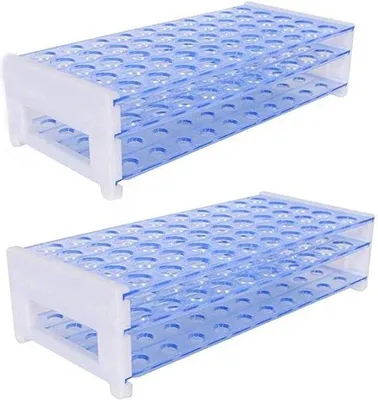 Productafbeelding van Famanu reageerbuisrek met 3 niveaus voor 50 buizen - diameter 16 mm