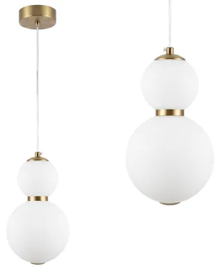 Produktbild von Hängelampe Toolight Lhj112-2Cp Led Transparent