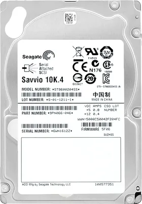 Produktbild von Seagate ST9600204SS 600Gb 10 000Rpm 16Mb Sas II 2.5'' Zoll