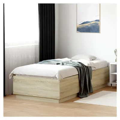 Produktbild von Bettgestell Sonoma Eiche 90x200 cm ohne Matratze