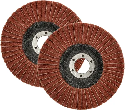 Immagine prodotto di KOTARBAU® Set di 2 dischi di pulizia per smerigliatrice angolare a lamelle 125x22,2 mm