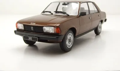 Produktbild von Peugeot 305 1977 braun metallic Modellauto 1:24 Whitebox