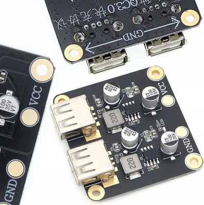 Produktbild von Rosfix 2-Kanal Spannungswandler Ladegerät 2.0 3.0 USB Step Down
