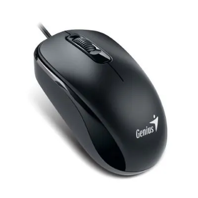 Image de Genius 31010116106 Maus DX-110 Black PS/2, optische 3-Tasten Scroll-Maus, 1000DPI