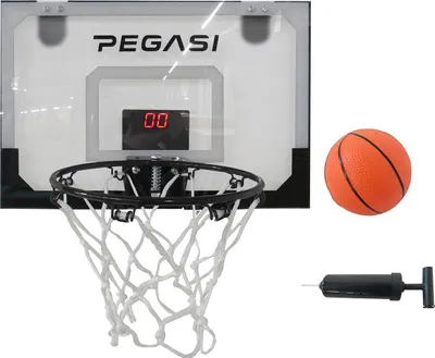 Produktbild von Pegasi Mini-Basketball-Rückwand mit Tür LED 45x30cm