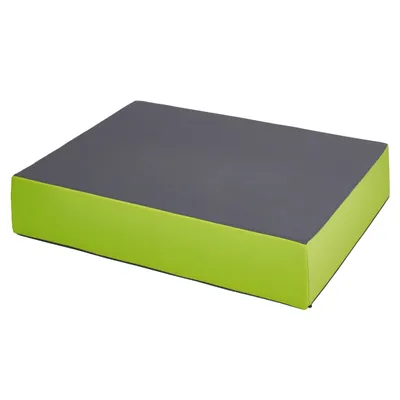 Obrázok produktu pre Jump skákacie podložky 99 x 75 x 18 cm – zelené – skákacie matrace pre deti od 4 rokov – hracia podložka, gymnastická podložka, matrace na skákanie, vyvádzanie, hranie, balansovanie