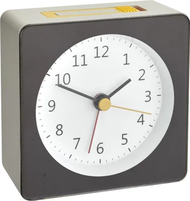Produktbild von TFA DOSTMANN 60.1031.10 Quarz Wecker Grau, Gelb Alarmzeiten 1