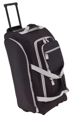Produktbild von Reisetasche mit 2 Rollen Reisetrolley 9P 75 x 30 x 33 cm Trolley 2,8 kg schwarz