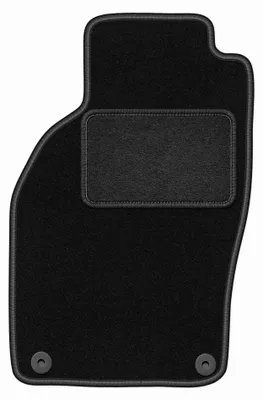 Immagine prodotto di Tappetino guidatore in moquette per Saab 9-3 I 1998-2003 (cabrio) – 1 pezzo, nero, su misura – Wielganizator LUX