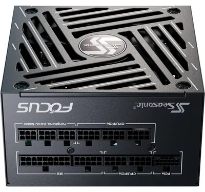 Zdjęcie produktu dla Seasonic Focus GX, 850 W, 100 - 240 V, 50/60 Hz, 12 - 6 A, 100 W, 840 W