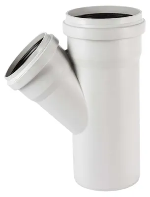 Produktbild von Osma Skolan Safe SKEA 45° schallgedämmter Abfluss, DN 200 x 160, hellgrau