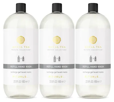 Produktbild von Rituals Royal Tea Refill Hand Wash 3er Set