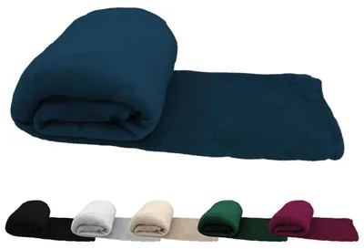 Produktbild von Ultraweiche Flanell-Fleecedecke, 160 x 220 cm – Blau – Vivezen