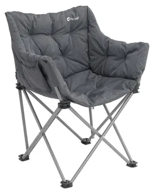 Produktbild von Outwell 470474, 150 kg, Campingstuhl, 4 Bein(e), 4,1 kg, Polyester, Stahl, Schwarz, Grau