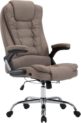 Produktbild von CLP Bürostuhl ergonomisch 150 kg belastbar Thor, Drehstuhl mit modernes Design taupe