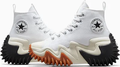 Produktbild von Converse Run Star Motion Hi Schnürung Le wand Plattform Turnschuhe Weiß – undefined / Weiß