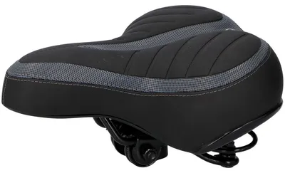 Produktbild von Dunlop Fahrradsattel Gel City Bike - 26 x 23 cm - Ergonomisch - Schwarz
