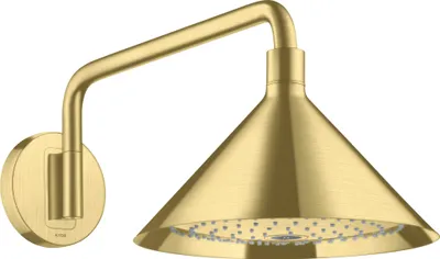 Produktbild von hansgrohe AXOR Starck ShowerSelect 240 2-jet Kopfbrause mit Brausearm 400 mm, Wandanschluss, 26021950