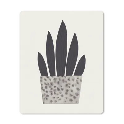 Produktbild von MuchoWow® Mauspad Mousepad Pflanzen - Vase - Pastell - Blumen 30x40 cm - Mousepads - Maus Mat - Pad - Mausunterlage - Mausmatten