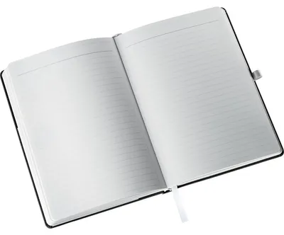 Obrázok produktu pre Leitz 44851094, Jednofarebné, Čierna, A5, 80 listy, 100 g/m², Linajkový papier