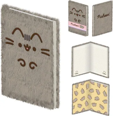 Obrázok produktu pre Plyšový zápisník Pusheen