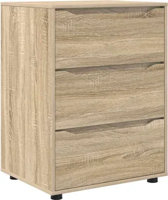 Produktbild von vidaXL Aufbewahrungsschrank Sonoma-Eiche 60 x 48 x 81 cm Holzwerkstoff