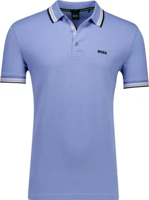 Immagine prodotto di Boss Green Paddy regular fit in cotone monocolore blu