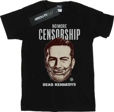 Produktbild von Dead Kennedys - "No More Censorship" T-Shirt für Herren BI24496 (XL) (Schwarz)