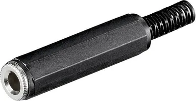 Produktbild von Goobay Klinkenkupplung - 6,35 mm - stereo - 6,35-mm-Klinkenbuchse (3-polig, stereo)