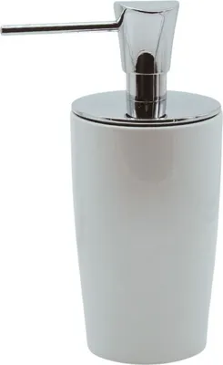 Produktbild von Nicol Seifen Spender Lotion Dosierer WC Bad Porzellan Messing Chrom Momentum