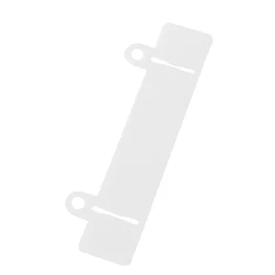 Produktbild von VELOFLEX Abheftvorrichtung - 122 x 25 mm - PP - weiß - 100 Stück