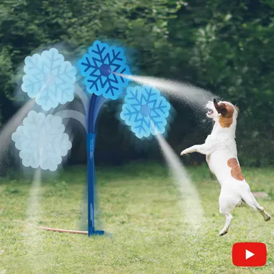 Obrázek produktu pro CoolPets Rozprašovač na ledové květiny rozprašovač vody pro psy