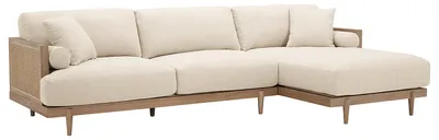 Produktbild von home24 Ecksofa mit Longchair - Beige