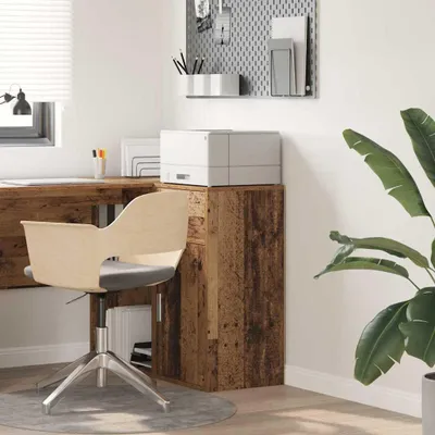 Produktbild von vidaXL Sideboard mit Schubladen Altholz 38 x 34 x 75 cm