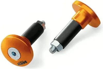 Produktbild von Ktm 54802005000 Lenkerendgewichte Orange  Orange One Size