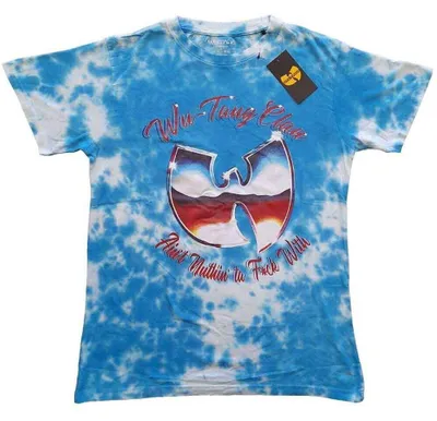 Produktbild von Wu-Tang Clan ANTFW (Wash Collection) Blue M T-Shirt
