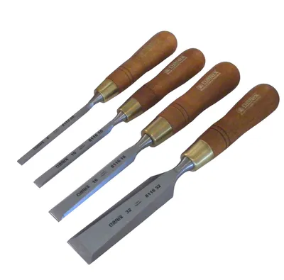 Produktbild von Stechbeitel Set 4 teilig (8/10/16/32 mm) in