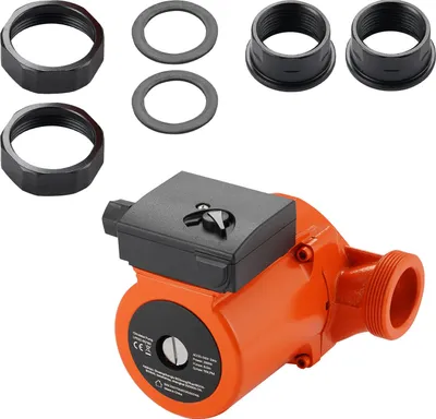 Immagine prodotto di Pompa di circolazione in ghisa SucceBuy, 3/8 HP, 110 LPM, circolazione dell'acqua calda, attacco filettato, controllo della velocità a 3 stadi, funzionamento silenzioso, adatta per sistemi di riscaldamento residenziali