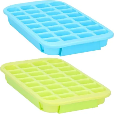 Image de Set pratique avec 2 cubes en silicone pour de gros glaçons