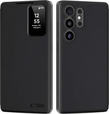 Produktbild von Tech-Protect Smart Wallet Samsung Galaxy S25 Ultra Matt Schwarz