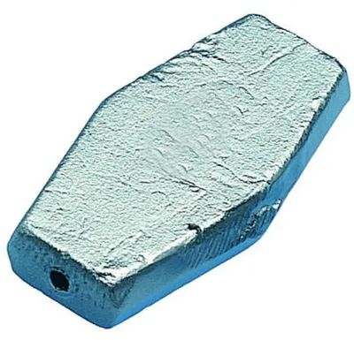 Produktbild von Balzer Grundblei 6-eckig - Angelblei, Gewicht:30g, Packungsinhalt:3 Stück