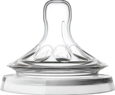 Produktbild von Philips AVENT SCF044/27 Natural-Sauger, Rund, Schneller Durchfluss, Anti-Kolik-Ventil