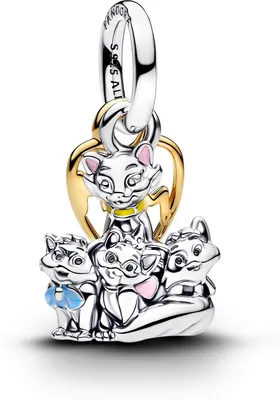 Zdjęcie produktu dla DISNEY x PANDORA Charm Duchesse i kotek 764465C01