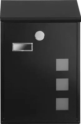 Obrázok produktu pre Poštová schránka Famanu s mosadzným valcovým zámkom – 13 x 25,5 x 39,8 cm