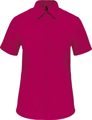 Produktbild von Kariban Popeline-Kurzarmhemd Baumwollpolyester pflegeleicht für Damen