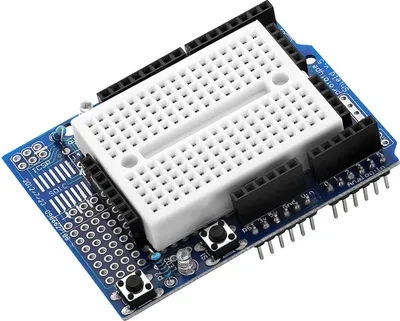 Produktbild von AZ-Delivery Shields Prototyping Prototype Shield Mini Breadboard für UNO R3, 1x Shield