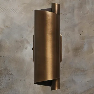 Produktbild von Wandleuchte Innen Aus Metall Vintage Deko Wandlampe - Antik Kupfer