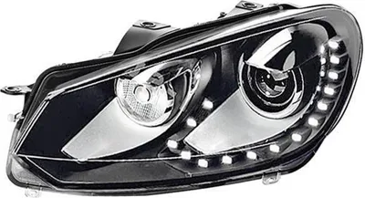Produktbild von Hauptscheinwerfer links 12 V PY21W Bi-Xenon HELLA für u.a. VW GOLF
