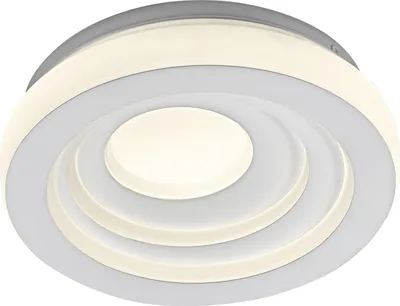 Zdjęcie produktu dla Oświetlenie sufitowe LED Osram Orbis Iris, 3-warstwowe, średnica 21,5 cm, białe, 24W, 2600lm, ciepła biel, 3000K
