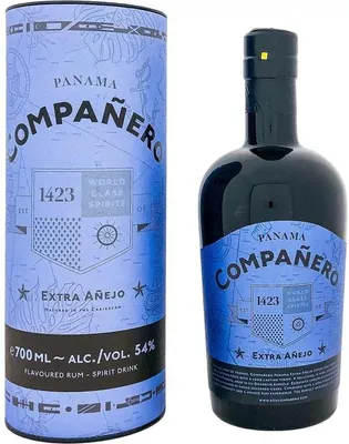 Produktbild von Companero Extra Anejo + Box 700ml 54% Vol.